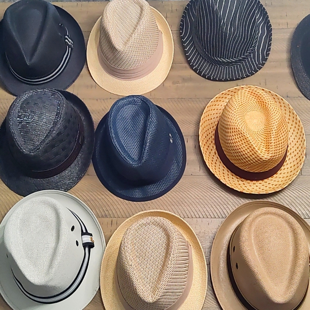15 Fedoras from hat lover S, M
